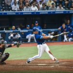 two baseball player trading cards